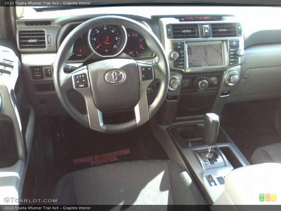 Graphite Interior Dashboard for the 2010 Toyota 4Runner Trail 4x4 #45430691