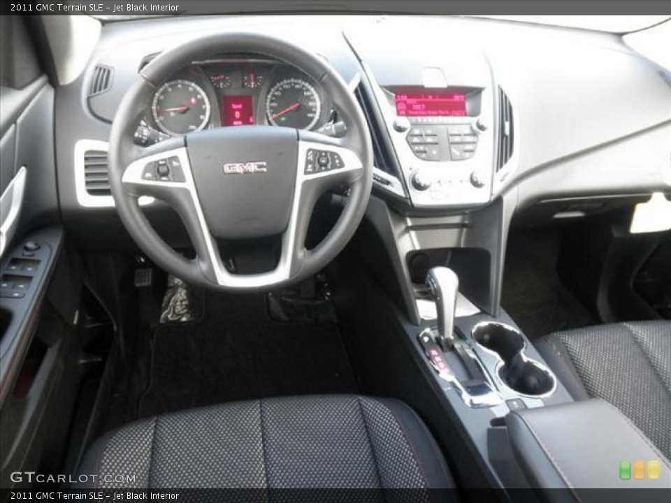 Jet Black Interior Dashboard for the 2011 GMC Terrain SLE #45430996