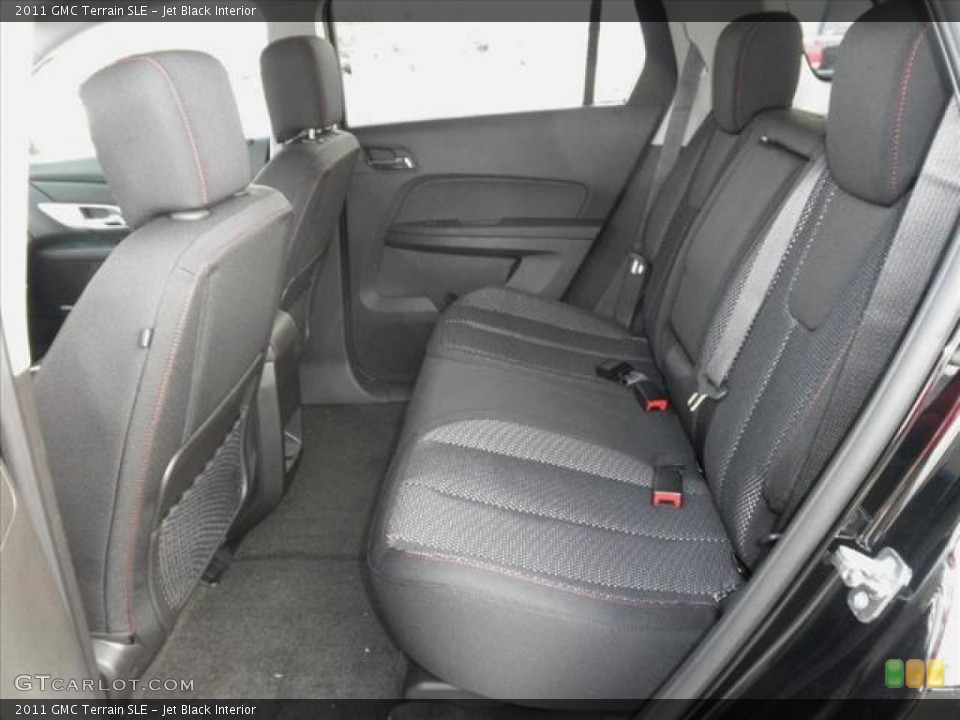 Jet Black Interior Photo for the 2011 GMC Terrain SLE #45431000