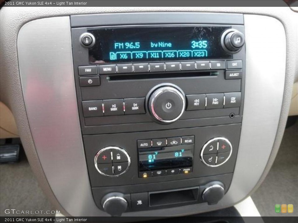 Light Tan Interior Controls for the 2011 GMC Yukon SLE 4x4 #45432264