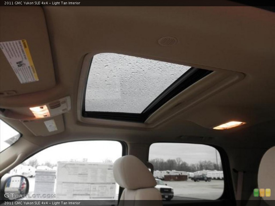 Light Tan Interior Sunroof for the 2011 GMC Yukon SLE 4x4 #45432292