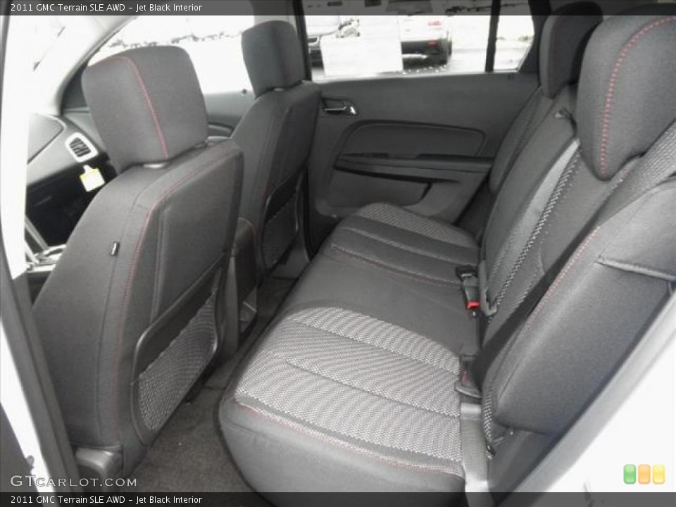 Jet Black Interior Photo for the 2011 GMC Terrain SLE AWD #45434186