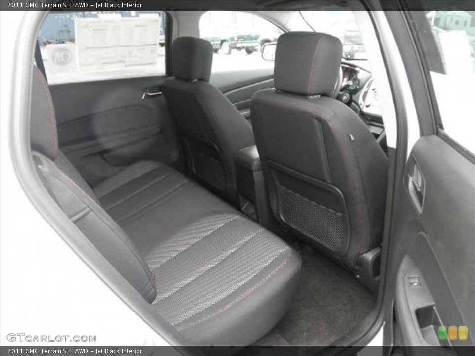 Jet Black Interior Photo for the 2011 GMC Terrain SLE AWD #45434226