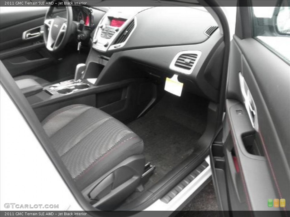 Jet Black Interior Dashboard for the 2011 GMC Terrain SLE AWD #45434234