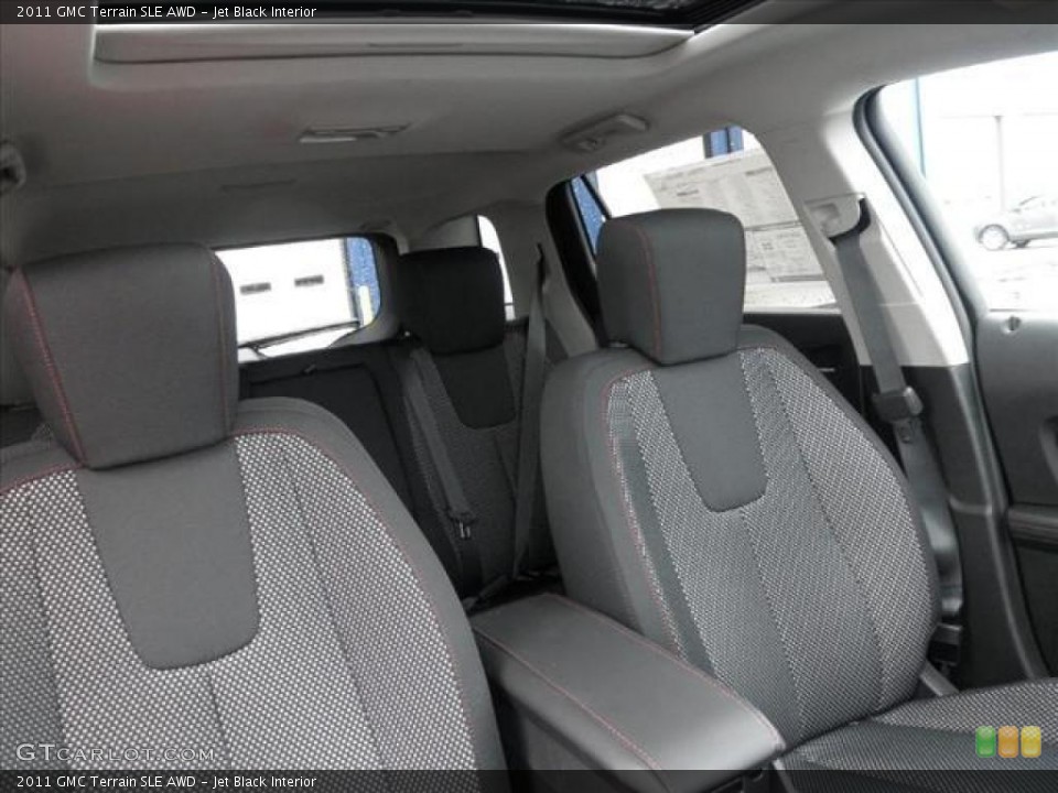 Jet Black Interior Photo for the 2011 GMC Terrain SLE AWD #45434238