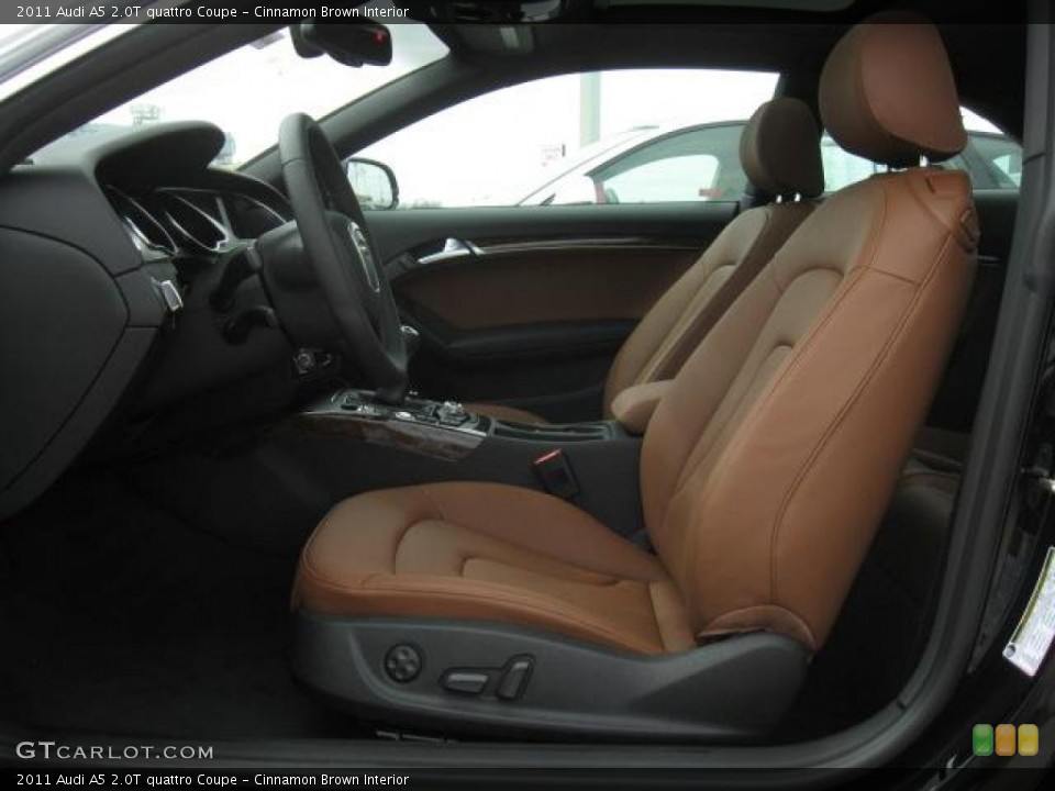 Cinnamon Brown Interior Photo for the 2011 Audi A5 2.0T quattro Coupe #45435089