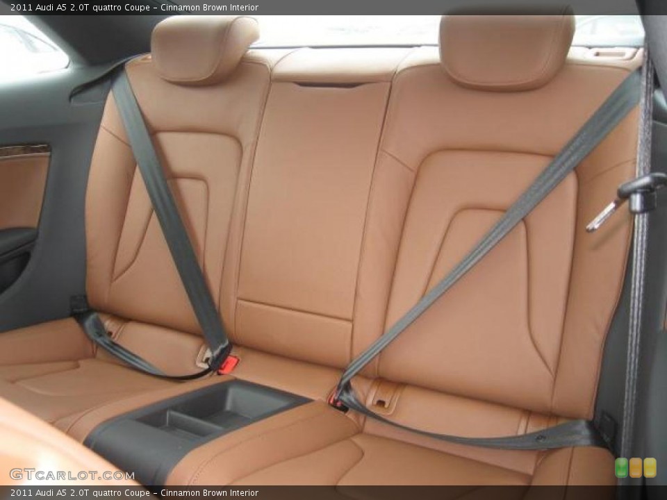 Cinnamon Brown Interior Photo for the 2011 Audi A5 2.0T quattro Coupe #45435122