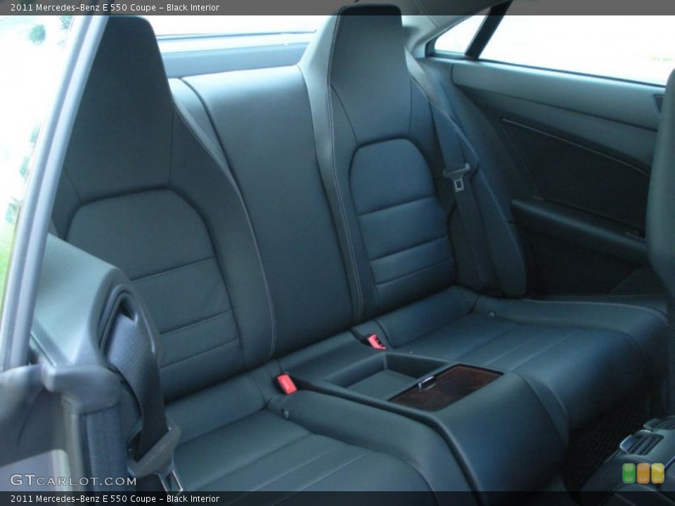 Black Interior Photo for the 2011 Mercedes-Benz E 550 Coupe #45435210