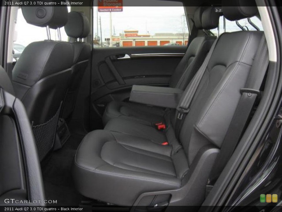 Black Interior Photo for the 2011 Audi Q7 3.0 TDI quattro #45435334