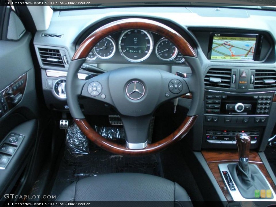 Black Interior Controls for the 2011 Mercedes-Benz E 550 Coupe #45435362