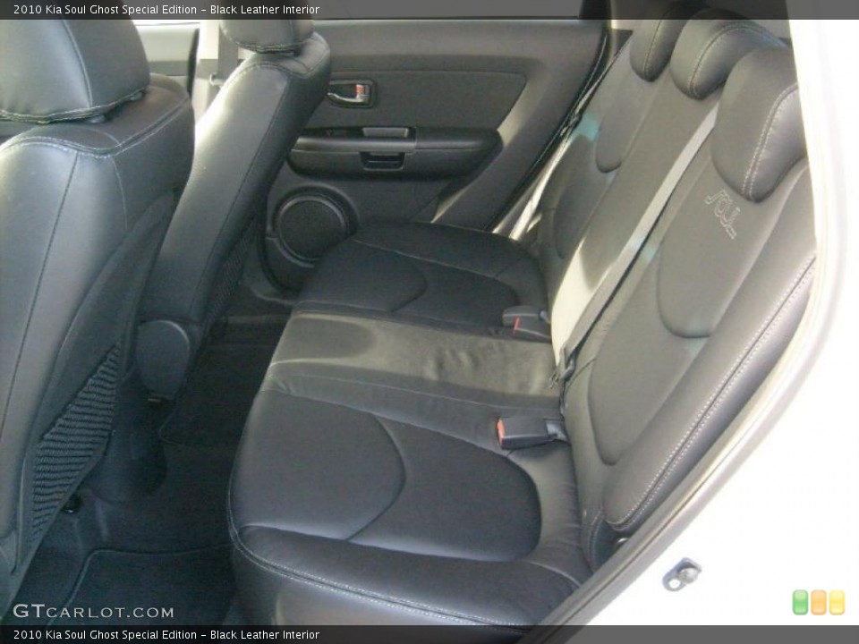 Black Leather Interior Photo for the 2010 Kia Soul Ghost Special Edition #45435366