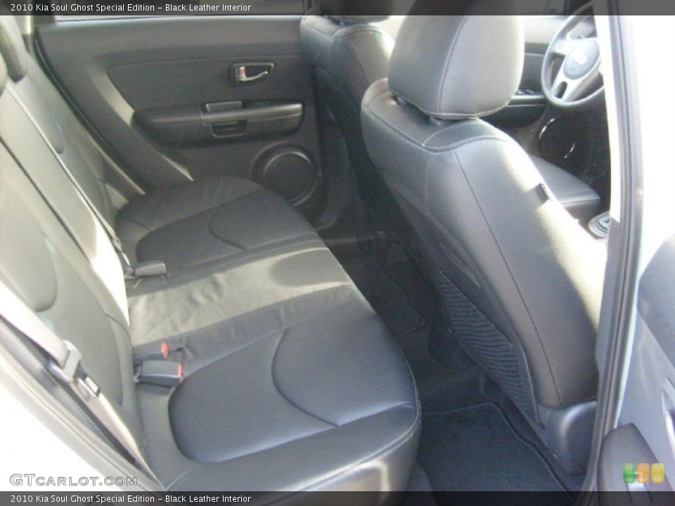 Black Leather Interior Photo for the 2010 Kia Soul Ghost Special Edition #45435512