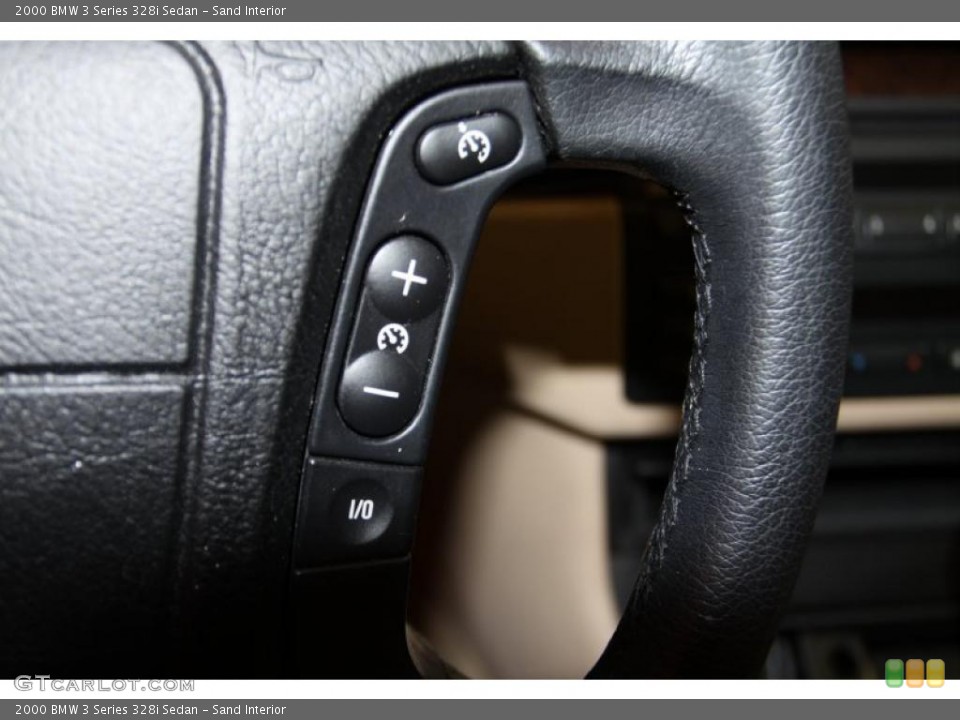 Sand Interior Controls for the 2000 BMW 3 Series 328i Sedan #45435957