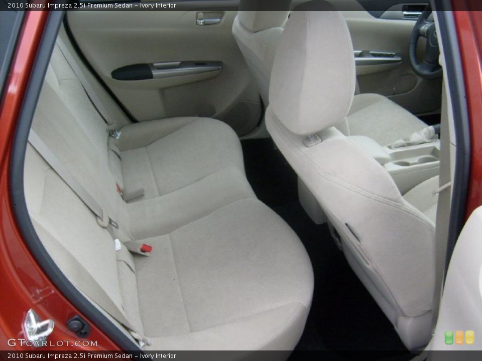 Ivory Interior Photo for the 2010 Subaru Impreza 2.5i Premium Sedan #45436213