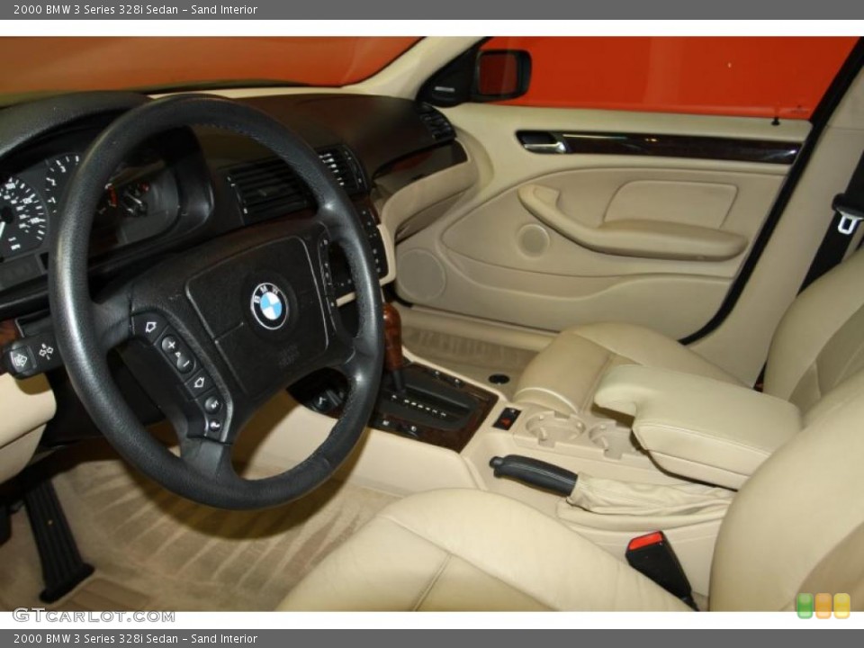 Sand Interior Photo for the 2000 BMW 3 Series 328i Sedan #45436309