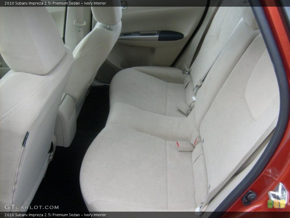 Ivory Interior Photo for the 2010 Subaru Impreza 2.5i Premium Sedan #45436353