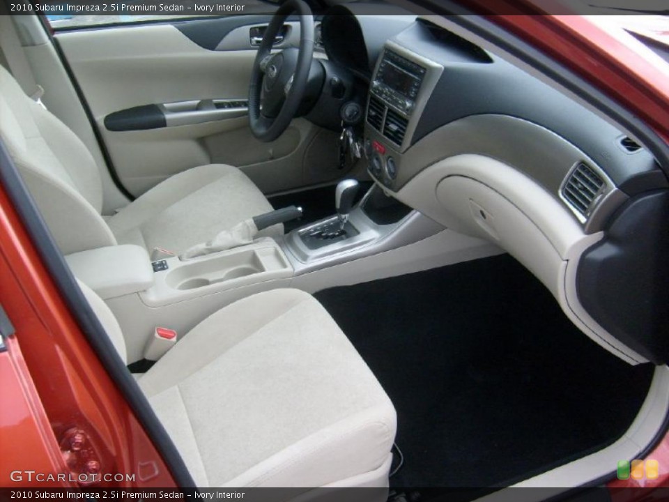 Ivory Interior Photo for the 2010 Subaru Impreza 2.5i Premium Sedan #45436361