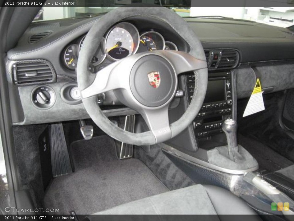 Black Interior Photo for the 2011 Porsche 911 GT3 #45436600