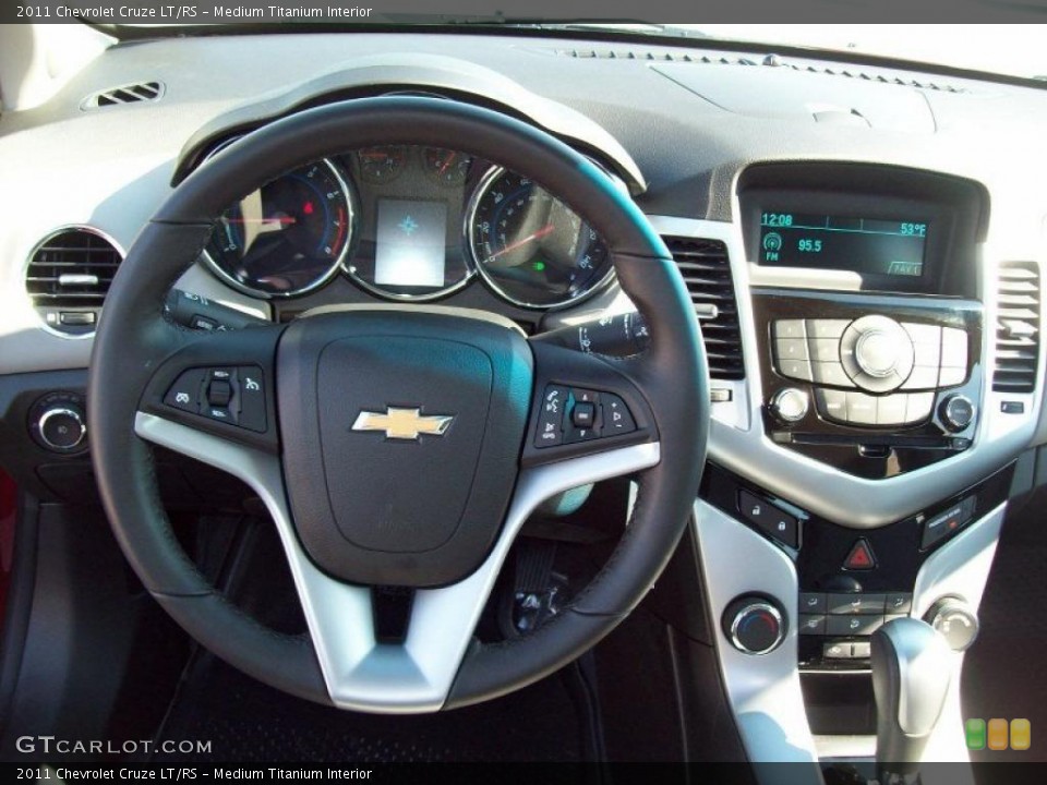 Medium Titanium Interior Dashboard for the 2011 Chevrolet Cruze LT/RS #45437891