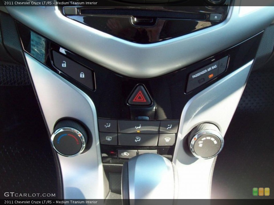 Medium Titanium Interior Controls for the 2011 Chevrolet Cruze LT/RS #45437979