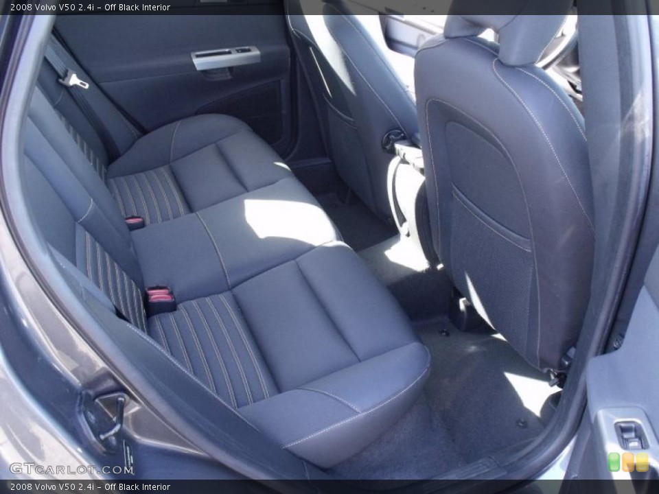 Off Black Interior Photo for the 2008 Volvo V50 2.4i #45438343