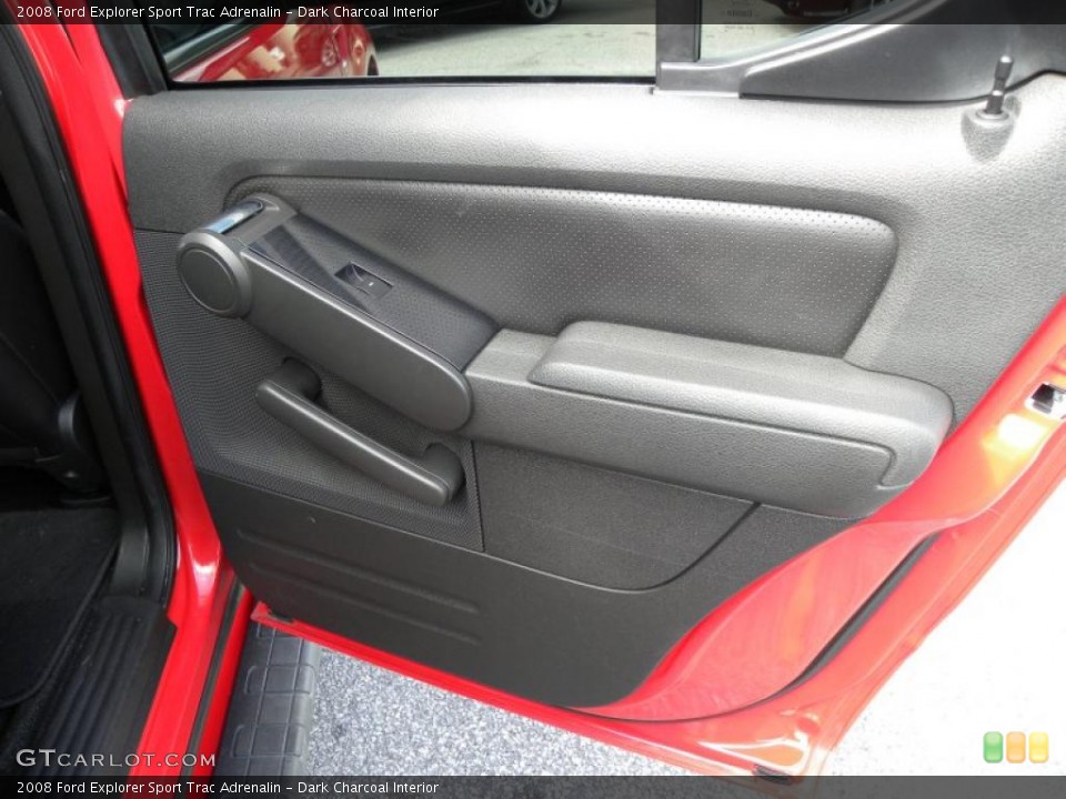 Dark Charcoal Interior Door Panel for the 2008 Ford Explorer Sport Trac Adrenalin #45438579