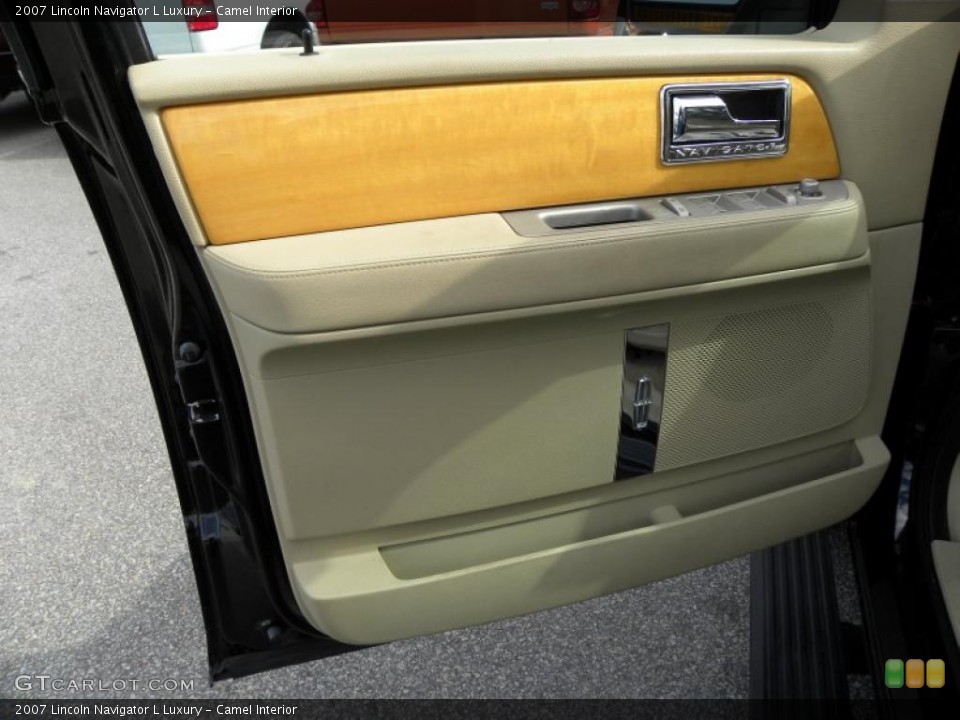 Camel Interior Door Panel for the 2007 Lincoln Navigator L Luxury #45439379