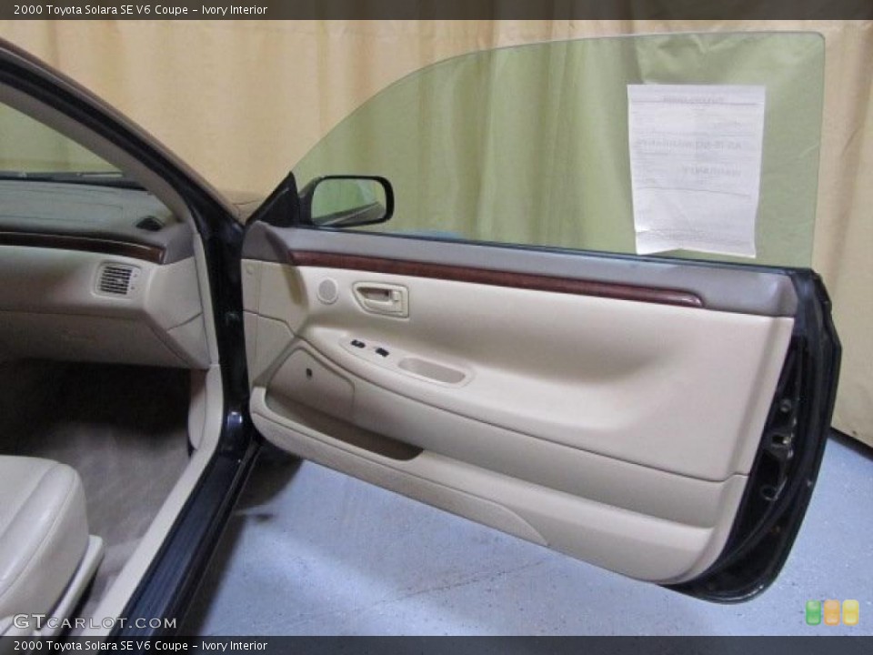 Ivory Interior Door Panel for the 2000 Toyota Solara SE V6 Coupe #45440385