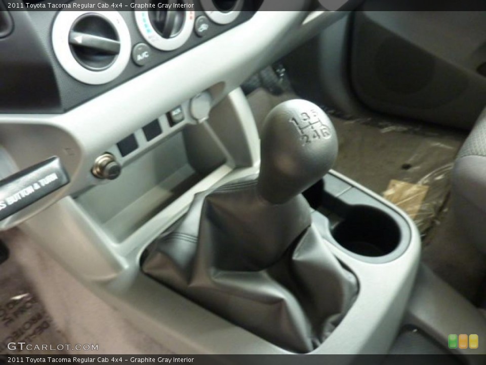 Graphite Gray Interior Transmission for the 2011 Toyota Tacoma Regular Cab 4x4 #45441005