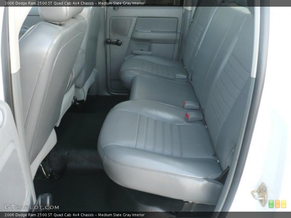 Medium Slate Gray Interior Photo for the 2006 Dodge Ram 2500 ST Quad Cab 4x4 Chassis #45442218
