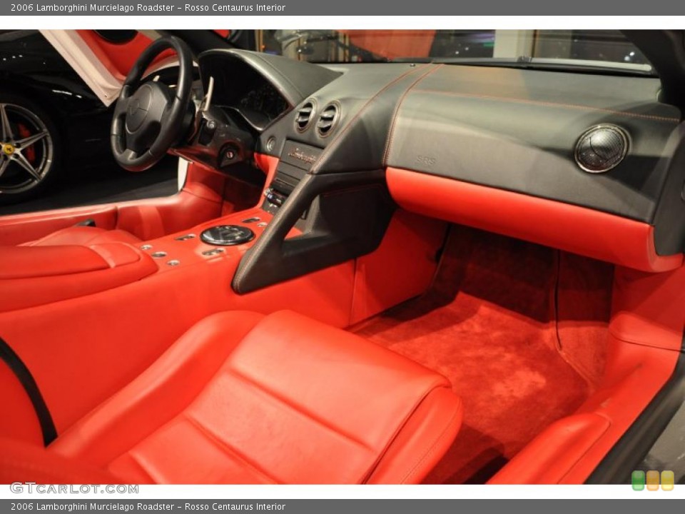 Rosso Centaurus Interior Photo for the 2006 Lamborghini Murcielago Roadster #45444563