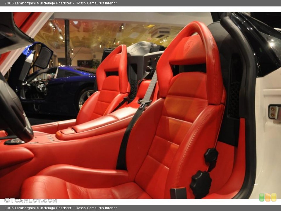 Rosso Centaurus 2006 Lamborghini Murcielago Interiors