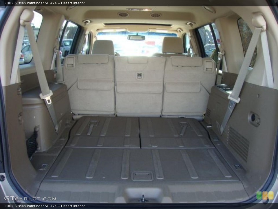 Desert Interior Trunk for the 2007 Nissan Pathfinder SE 4x4 #45445319