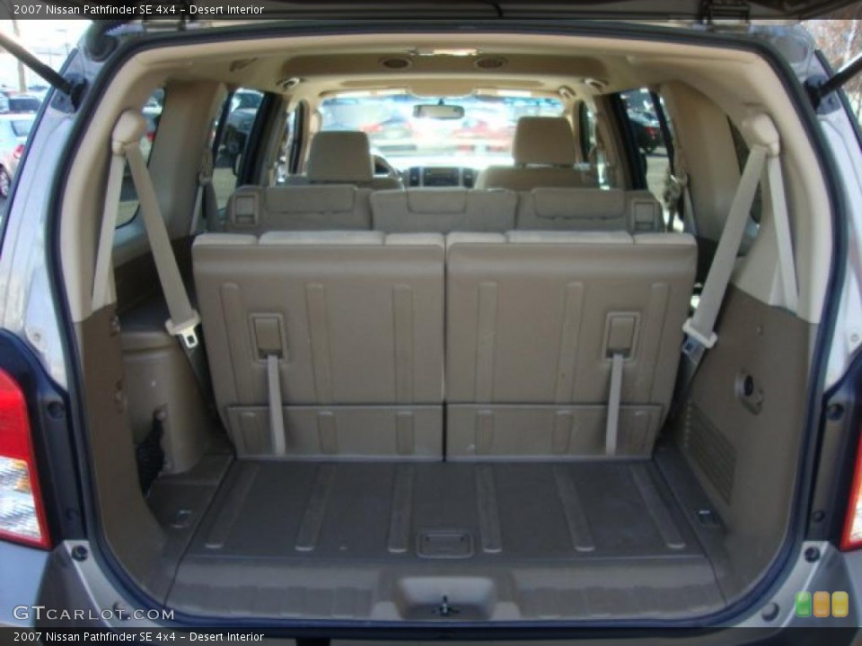Desert Interior Trunk for the 2007 Nissan Pathfinder SE 4x4 #45445331