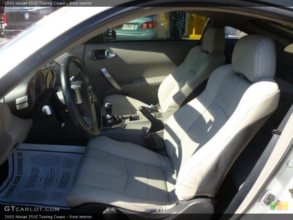 Frost Interior Photo for the 2003 Nissan 350Z Touring Coupe #45445499