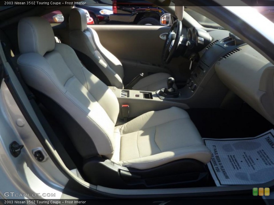 Frost Interior Photo for the 2003 Nissan 350Z Touring Coupe #45445503