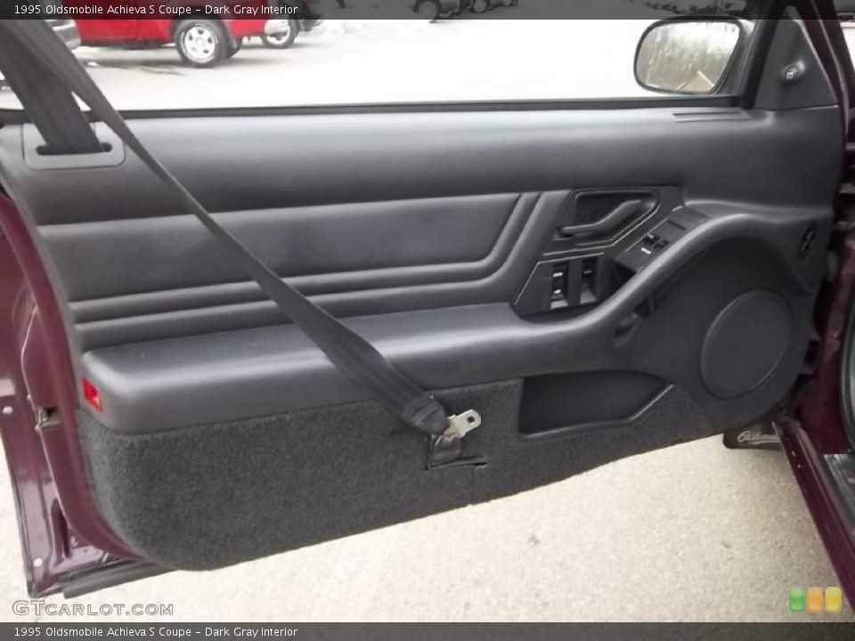 Dark Gray Interior Door Panel for the 1995 Oldsmobile Achieva S Coupe #45445763
