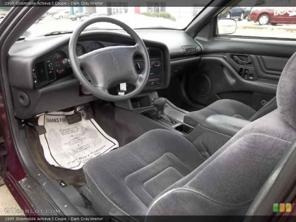 Dark Gray Interior Prime Interior for the 1995 Oldsmobile Achieva S Coupe #45445771