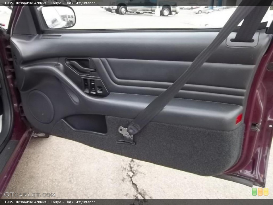 Dark Gray Interior Door Panel for the 1995 Oldsmobile Achieva S Coupe #45445787
