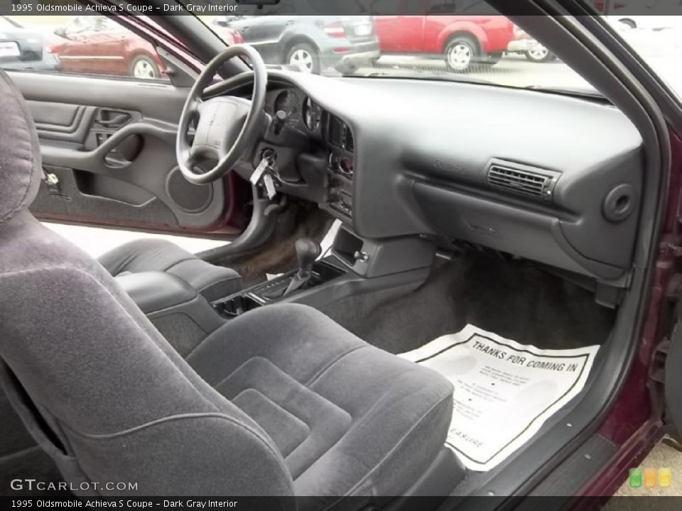 Dark Gray Interior Dashboard for the 1995 Oldsmobile Achieva S Coupe #45445795