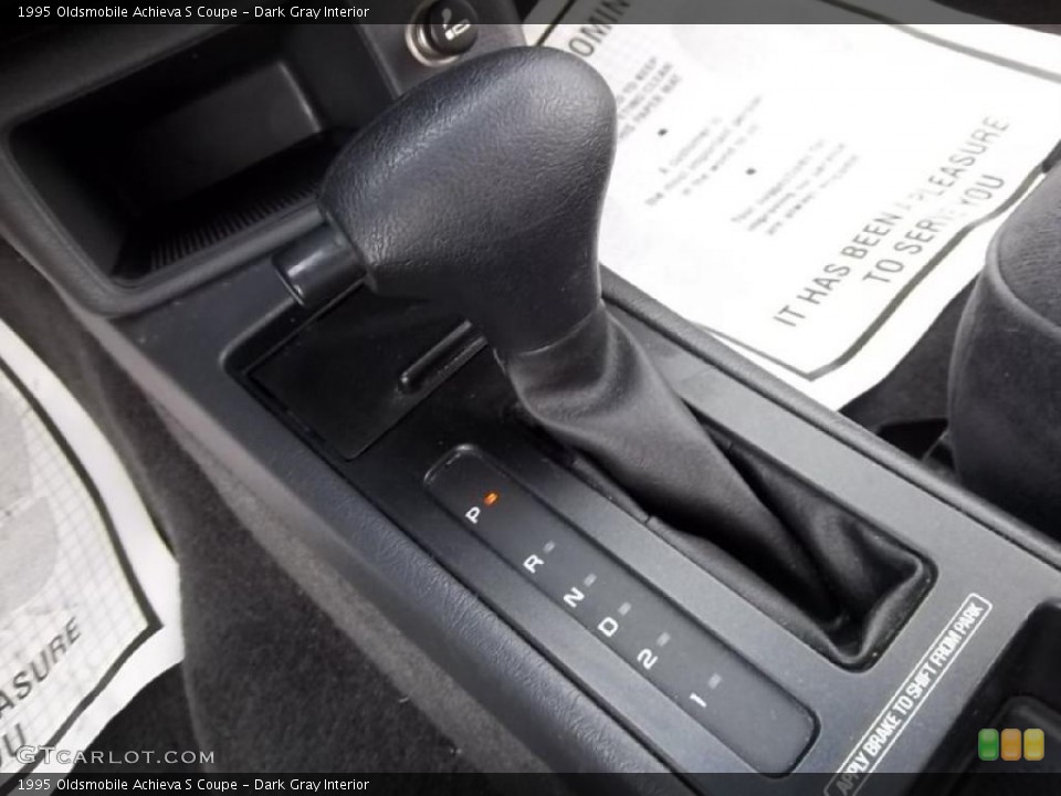Dark Gray Interior Transmission for the 1995 Oldsmobile Achieva S Coupe #45445851