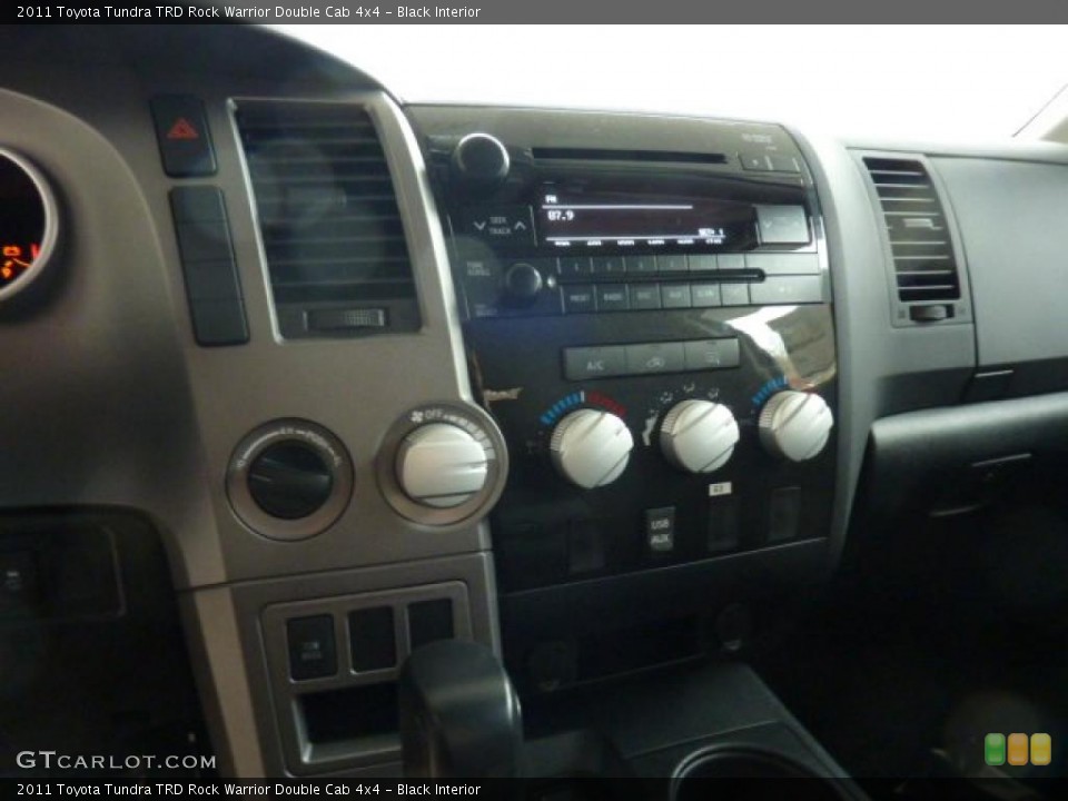 Black Interior Controls for the 2011 Toyota Tundra TRD Rock Warrior Double Cab 4x4 #45446125