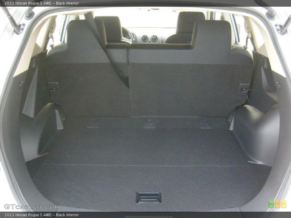 Black Interior Trunk for the 2011 Nissan Rogue S AWD #45451232