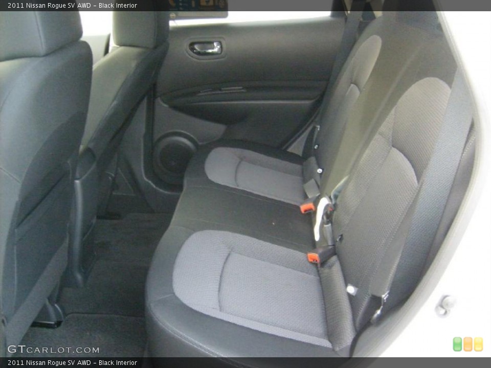 Black Interior Photo for the 2011 Nissan Rogue SV AWD #45451864