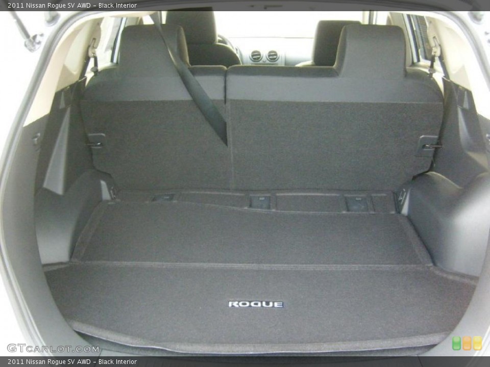 Black Interior Trunk for the 2011 Nissan Rogue SV AWD #45451876