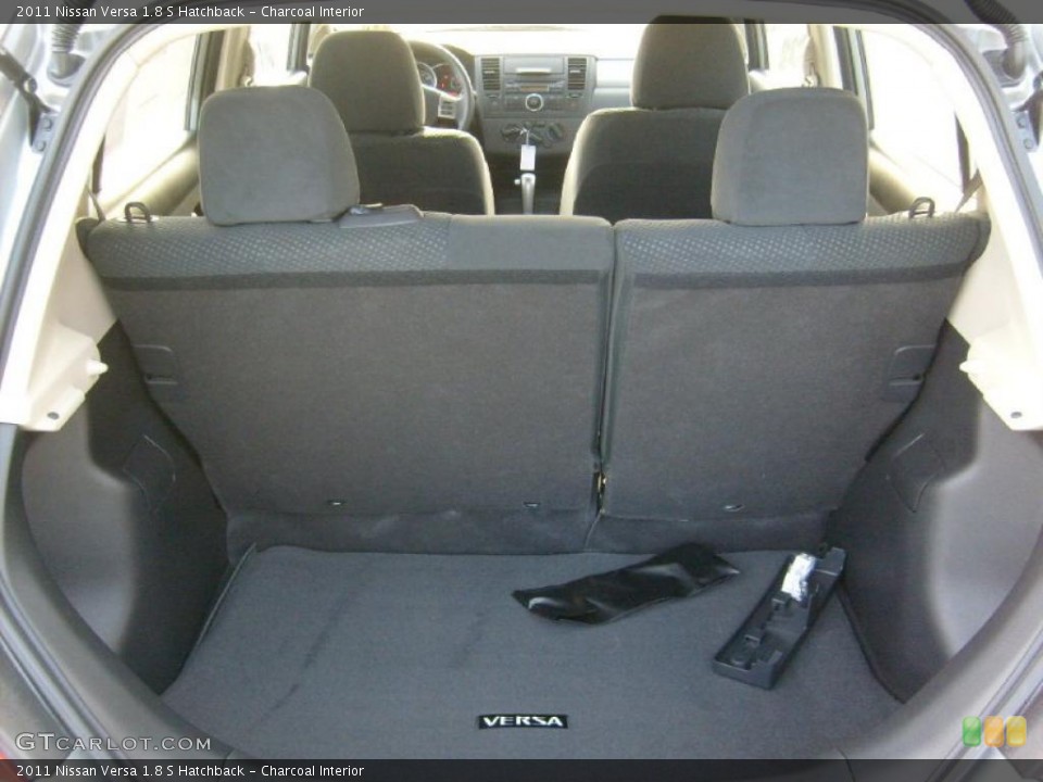 Charcoal Interior Trunk for the 2011 Nissan Versa 1.8 S Hatchback #45454272