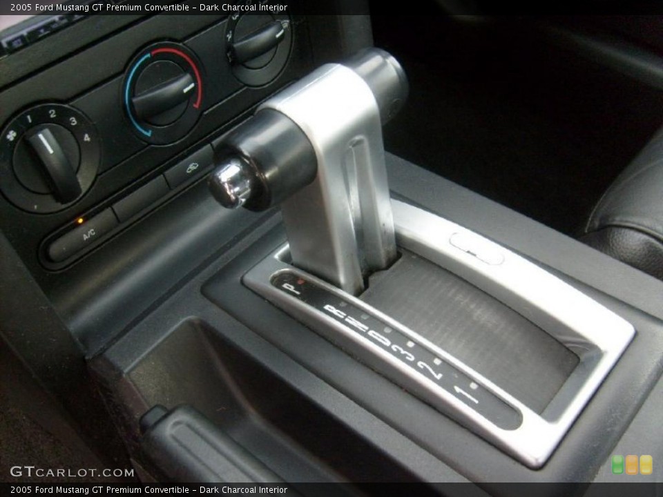 Dark Charcoal Interior Transmission for the 2005 Ford Mustang GT Premium Convertible #45454966