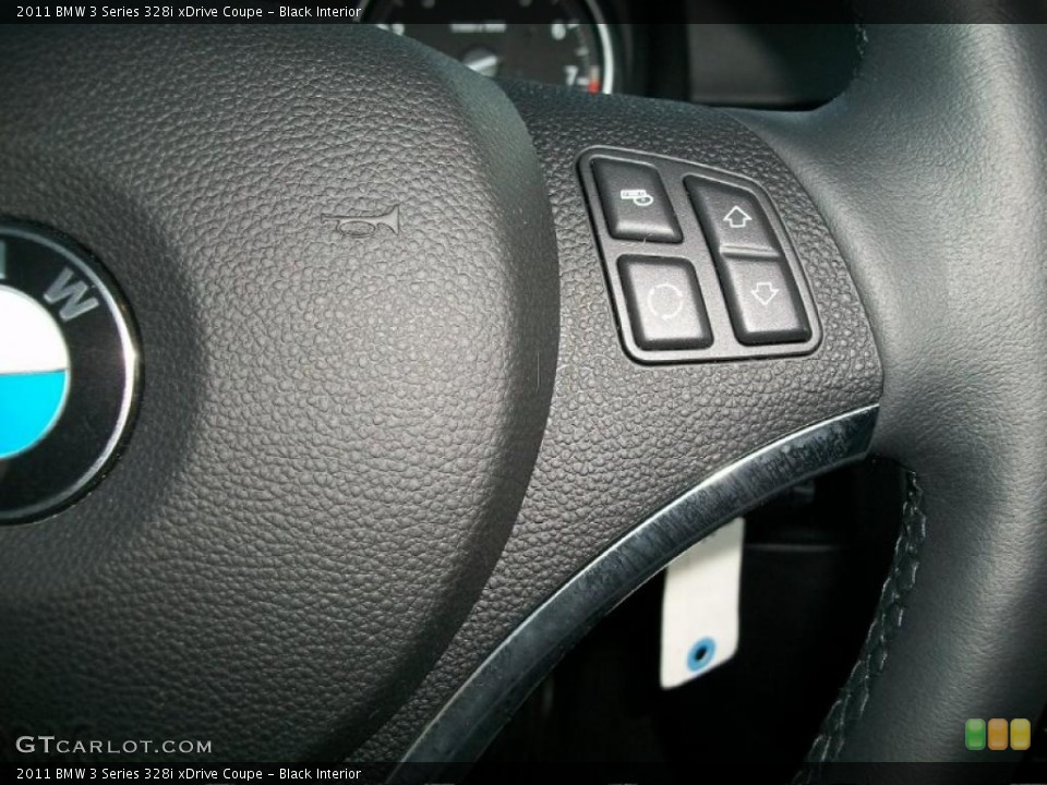 Black Interior Controls for the 2011 BMW 3 Series 328i xDrive Coupe #45455480