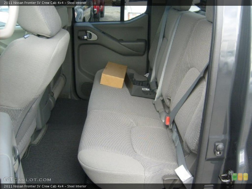 Steel Interior Photo for the 2011 Nissan Frontier SV Crew Cab 4x4 #45455736