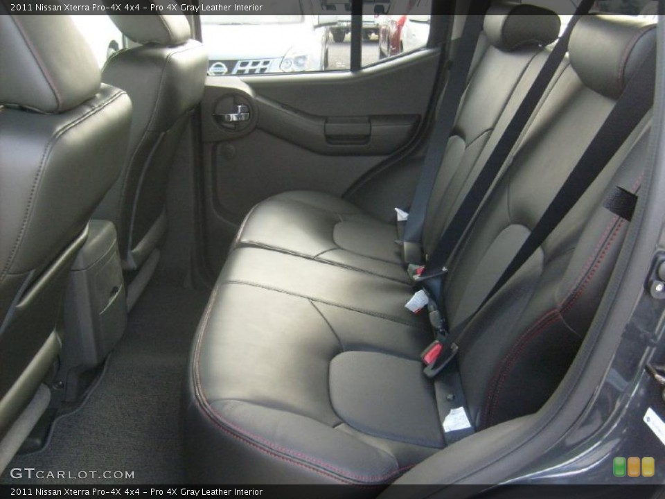 Pro 4X Gray Leather Interior Photo for the 2011 Nissan Xterra Pro-4X 4x4 #45455980